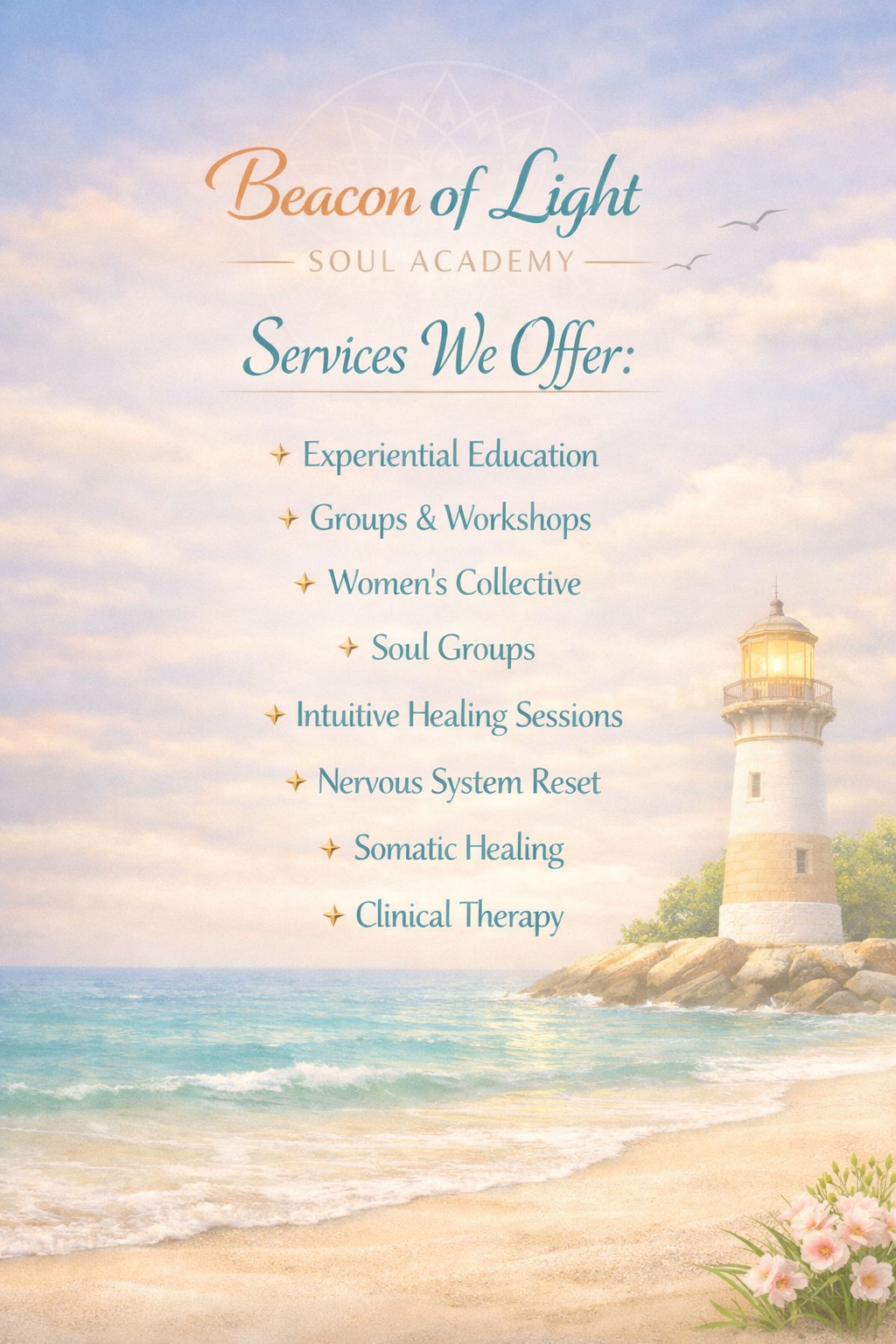 Services We Offer flyer
